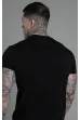 SIKSILK T-shirt 2-pack Muscle white/black