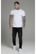 SIKSILK T-shirt 2-pack Muscle white/grey