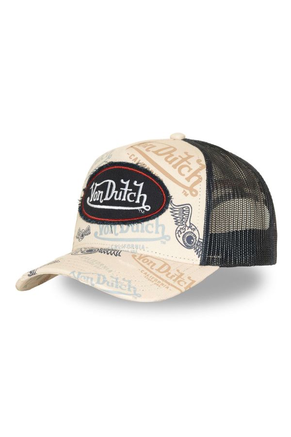 VON DUTCH czapka Graphic Color beige