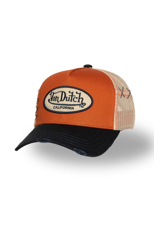 VON DUTCH czapka Naka Mesh orange