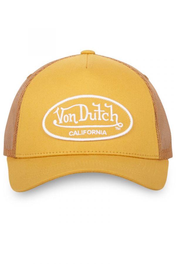 VON DUTCH czapka Lof Mesh yellow