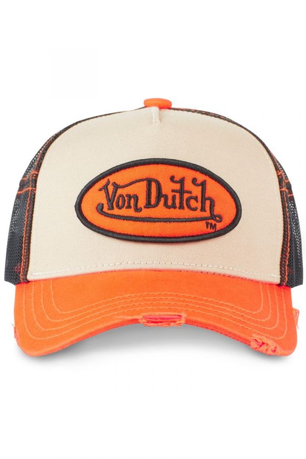 VON DUTCH czapka Ora Mesh orange