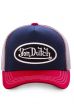 VON DUTCH czapka Color Mesh navy/red