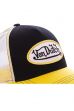 VON DUTCH czapka Color Mesh black/yellow