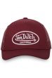 VON DUTCH czapka Lof Mesh burgundy