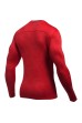 UNDER ARMOUR koszulka kompresyjna ColdGear Jacquard Red