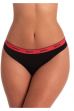 HUGO stringi 3-pack Thong Stripe black/white/red