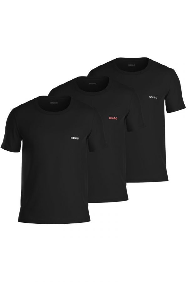 HUGO T-shirt 3pack Print Logo multi