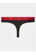 HUGO stringi 3-pack Thong Stripe black/white/red