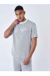 T-shirt PROJECT X PARIS Seersucker grey